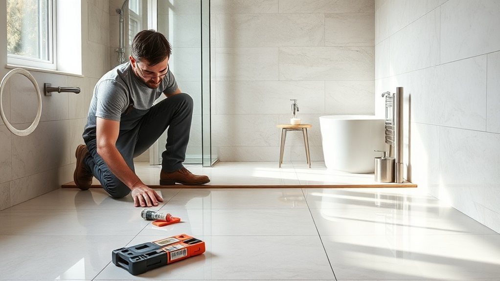 Professional Bathroom Tiling in East Sheen